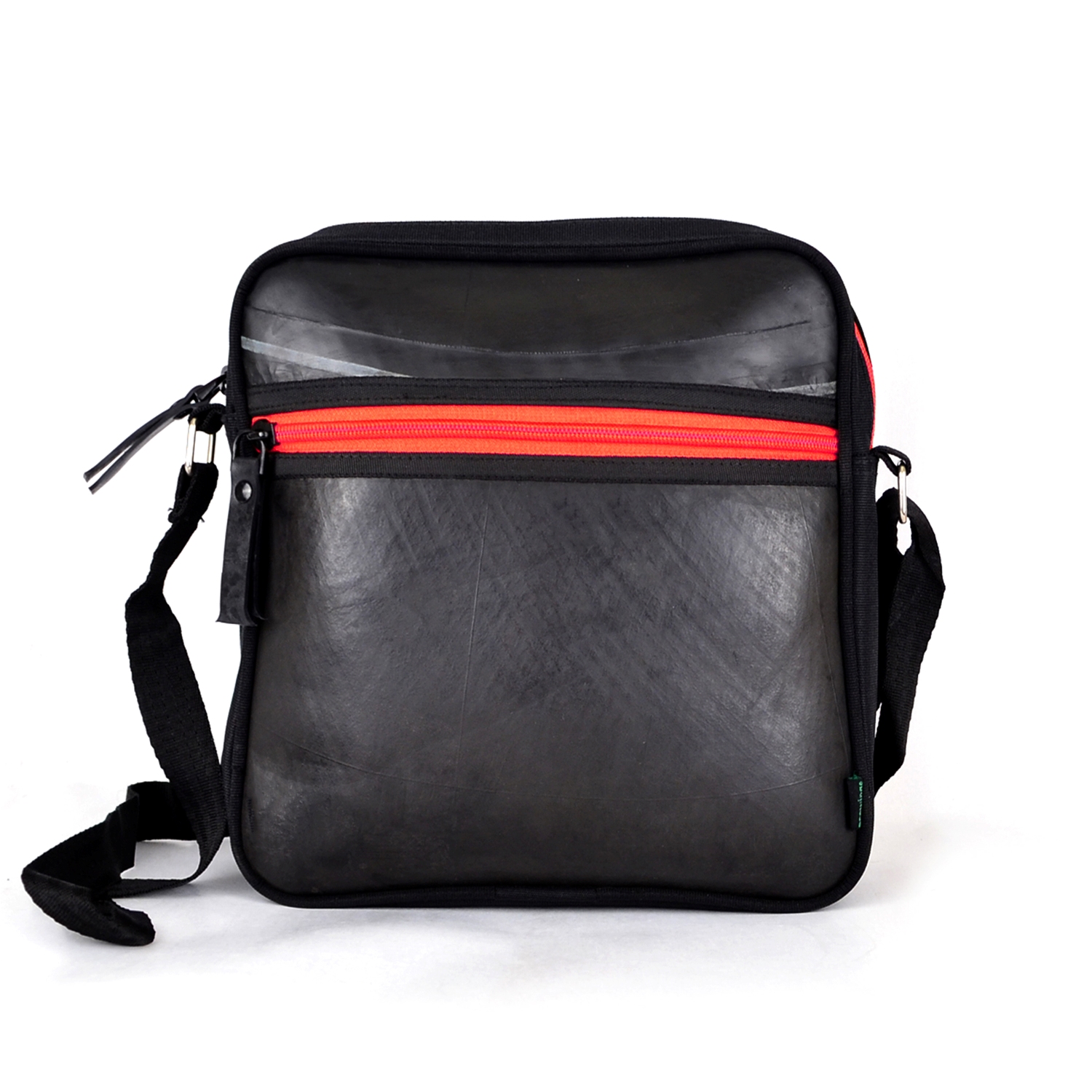 Unisex Square Sling Bag (Red) - 