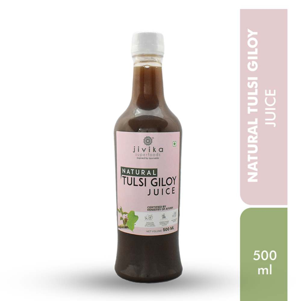 Jivika Organics Tulsi Giloy Juice 500ml