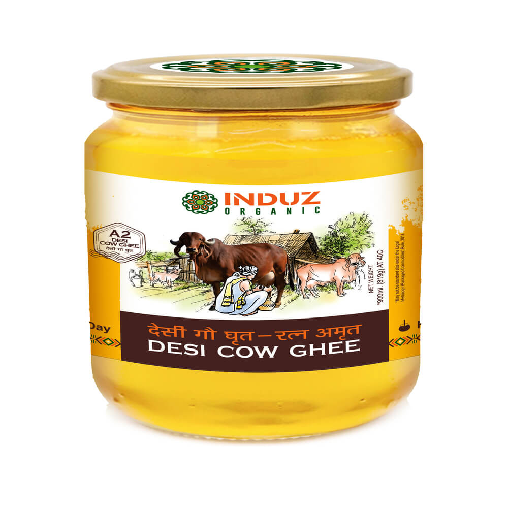 Organic Pure Cow ghee - 900 ml