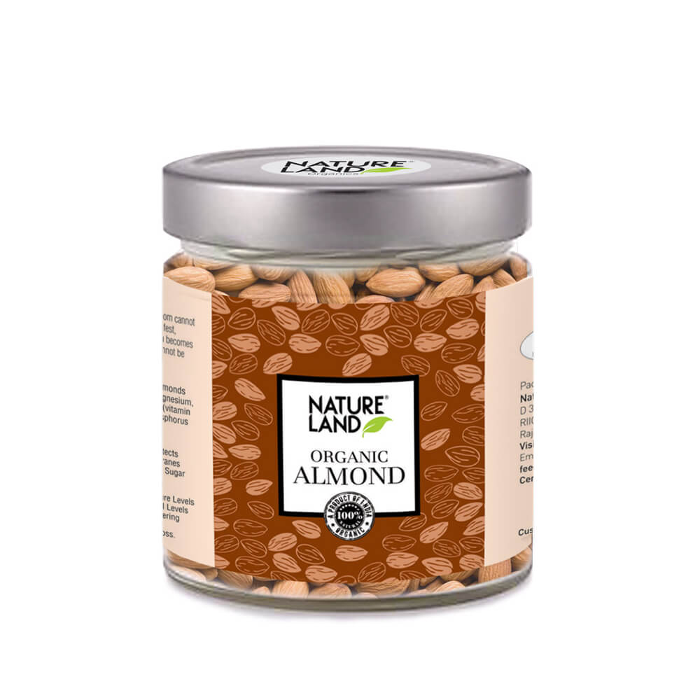 Organic Almonds (250gm)