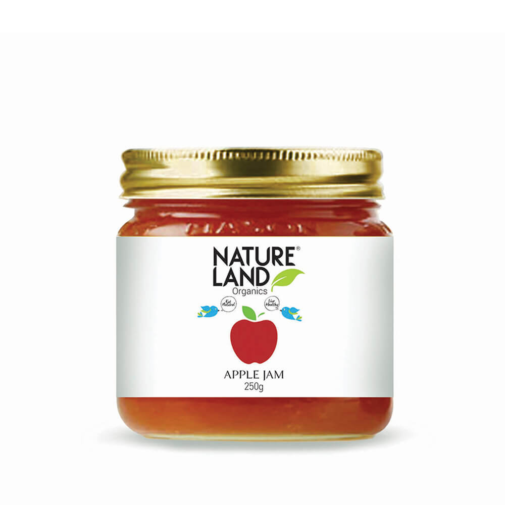 Organic Apple Jam (250gm)