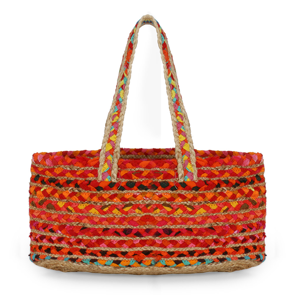  Travel Jute hand  Bag