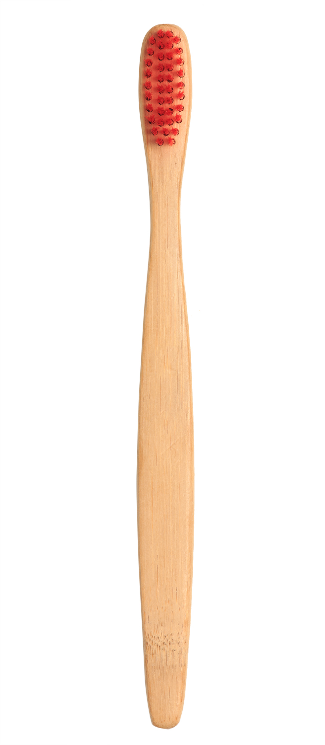 Bamboo Toothbrush- Red