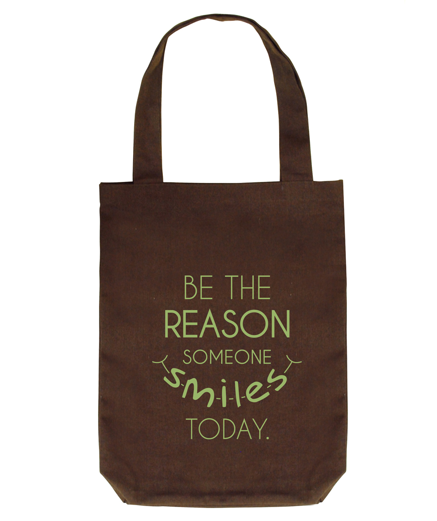 Personalized Tote Bag (Brown)