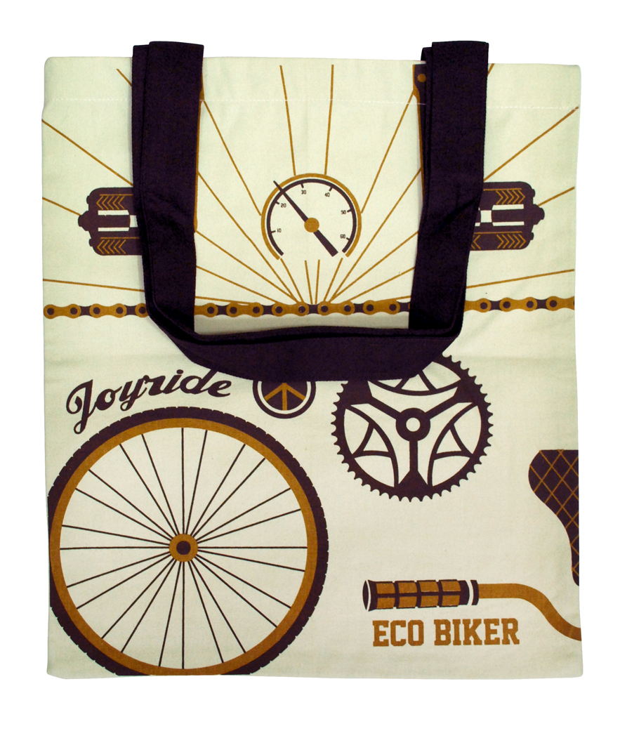 Bicycle Themed Tote