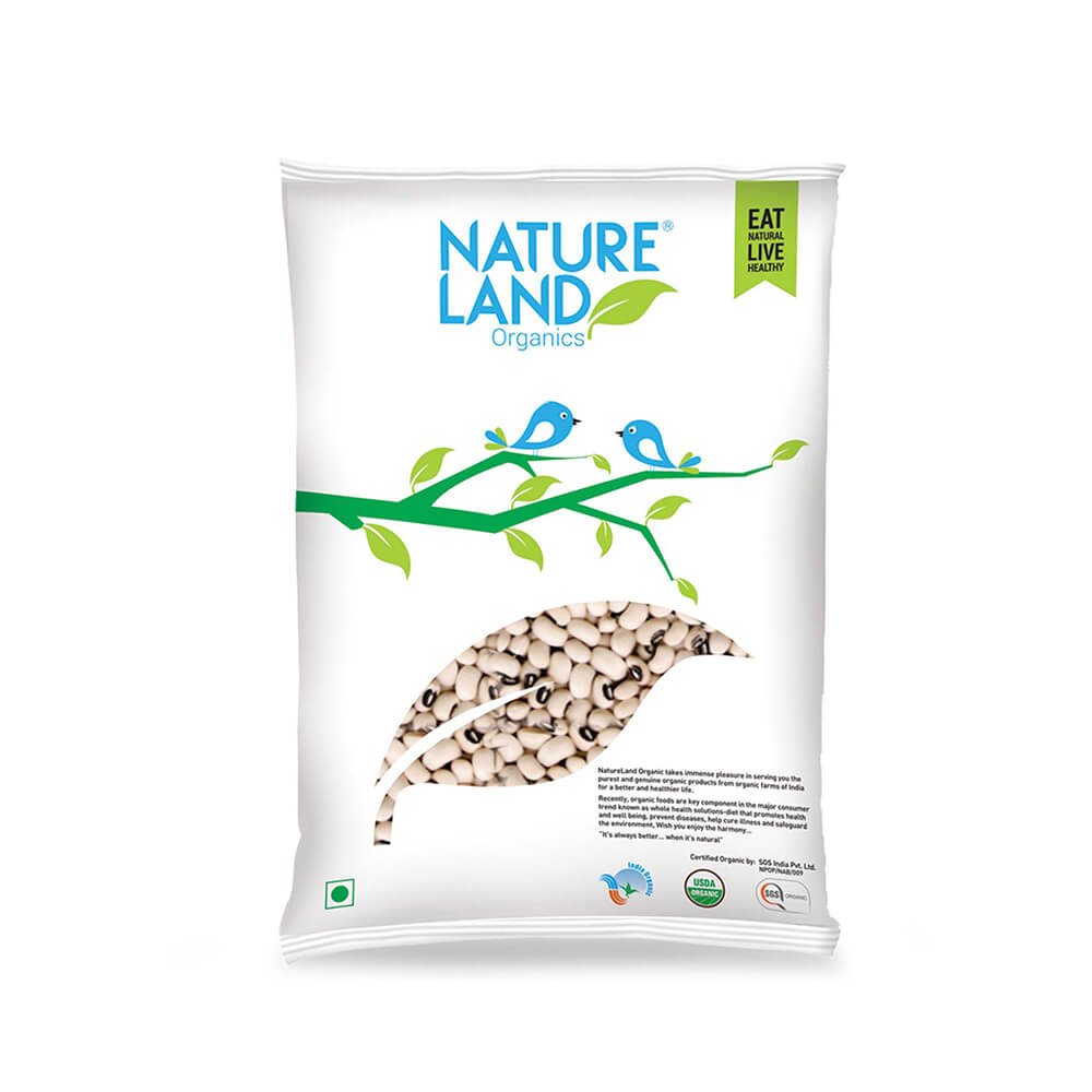 Organic Cowpea Black Eye (500gm)