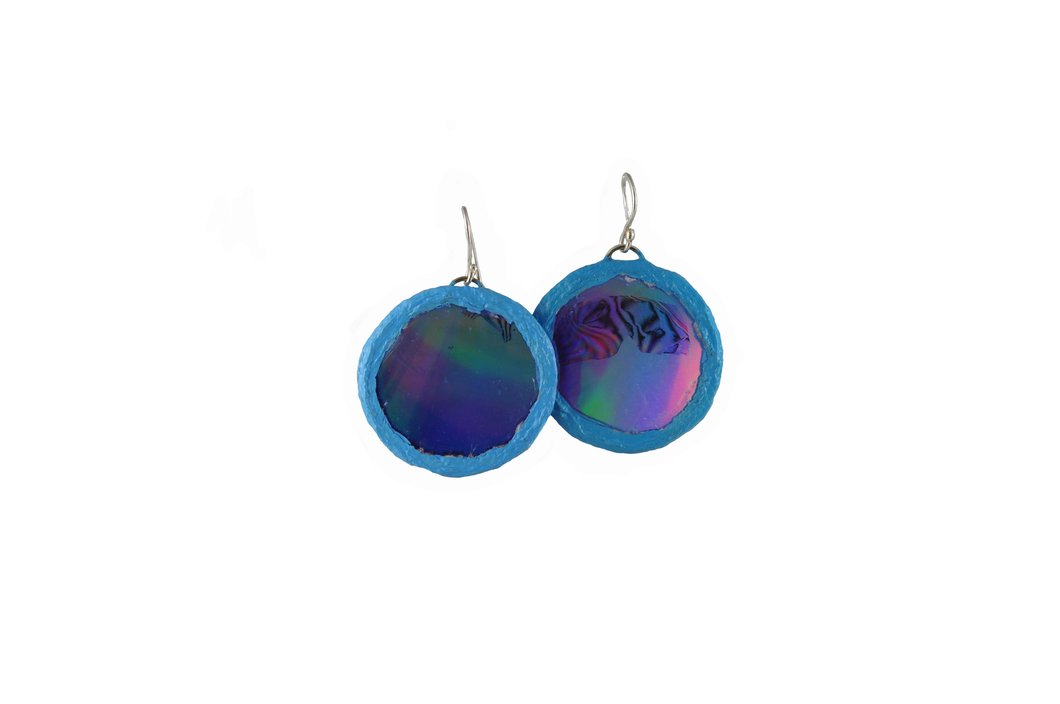 Stylish CD Earrings