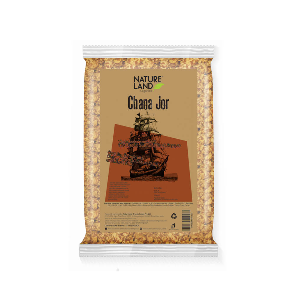 Organic Chana Jor (Flakes - 150gm)