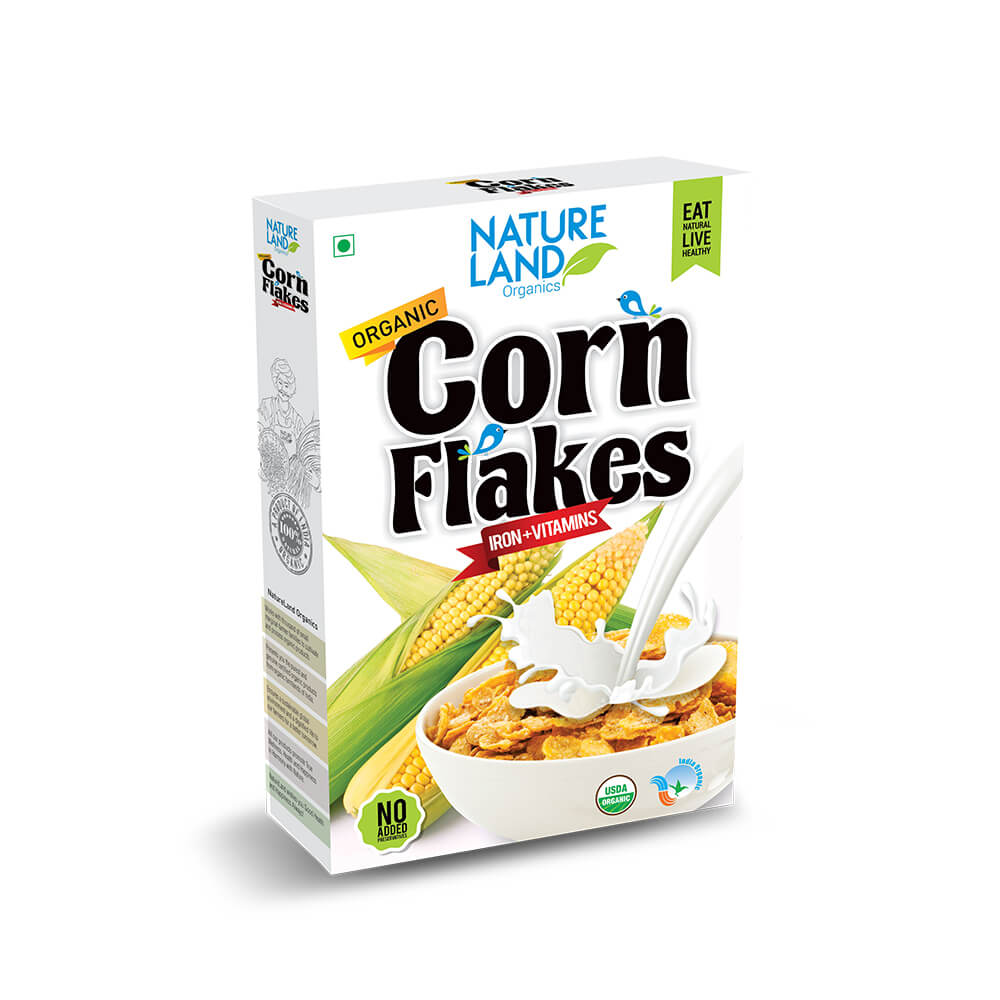 Organic Corn Flakes (200gm)