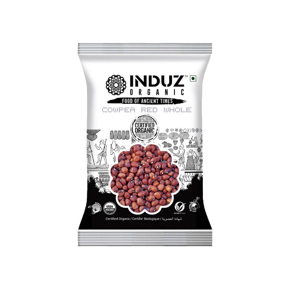 Organic Cowpea Red Whole - 500 GMS