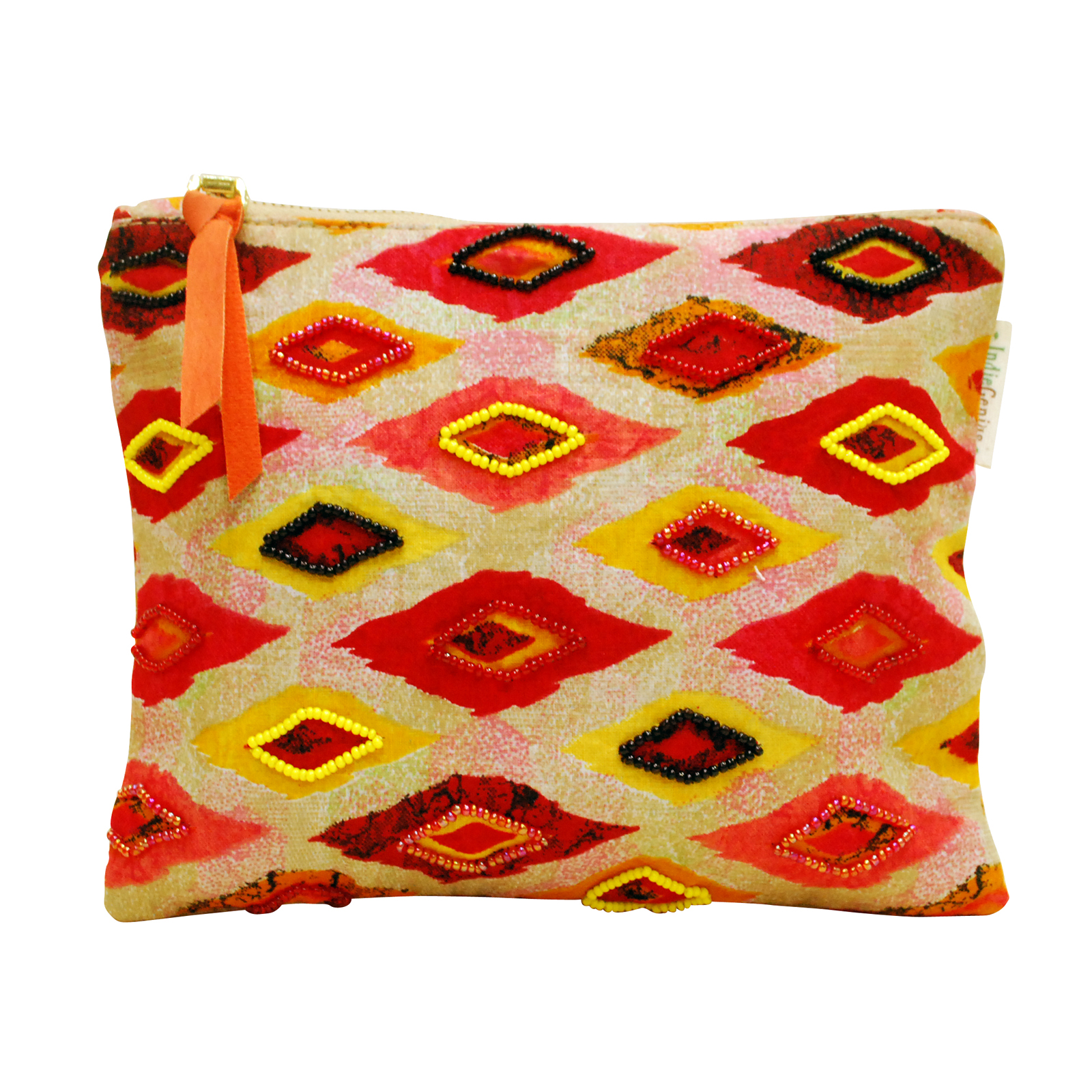 Multicolour Embroidered Pouch