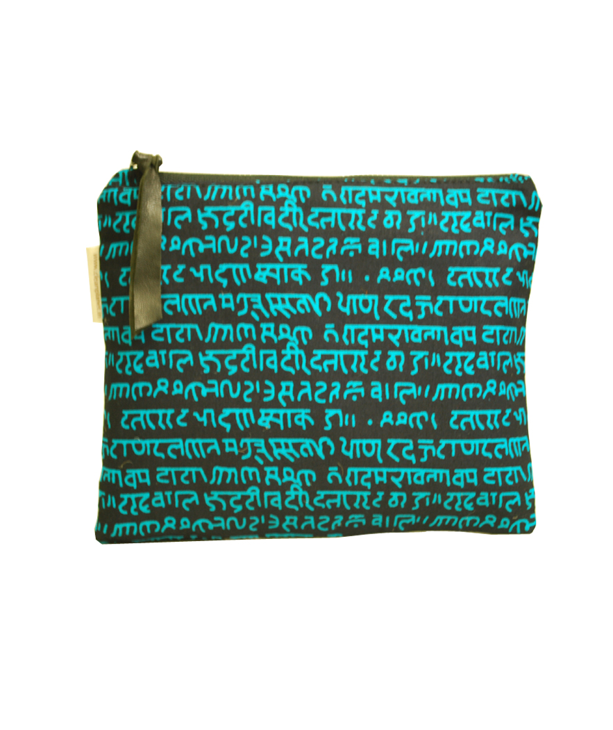 Mantra Pouch (Sky Blue/Blue)