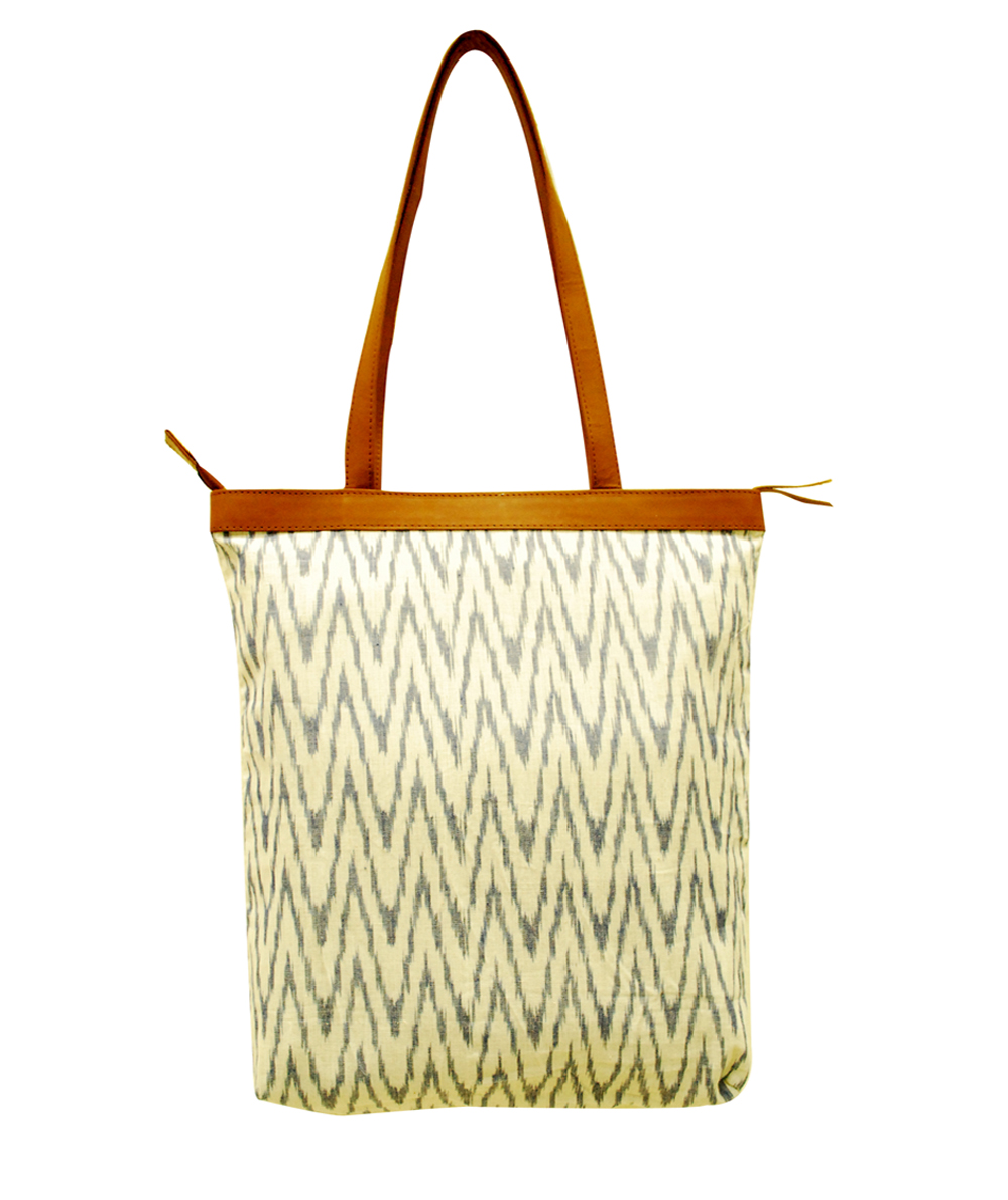 Personalized Ikat Tote