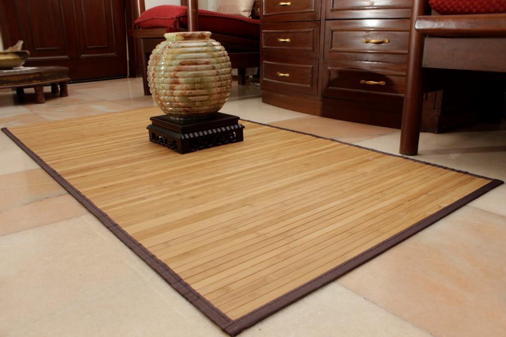 Bamboo Carpet - Brown (3 X 5 ft)