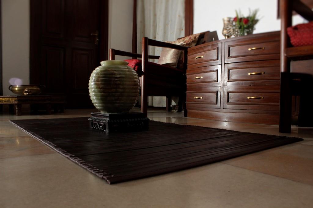 Bamboo Carpet - Chocolate Brown (3 X 5 ft)