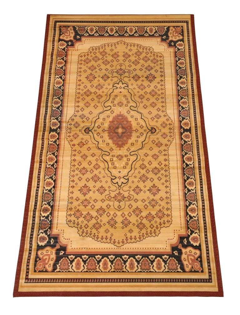 Bamboo Carpet Persian Digital print ( 4 x 6 ft)