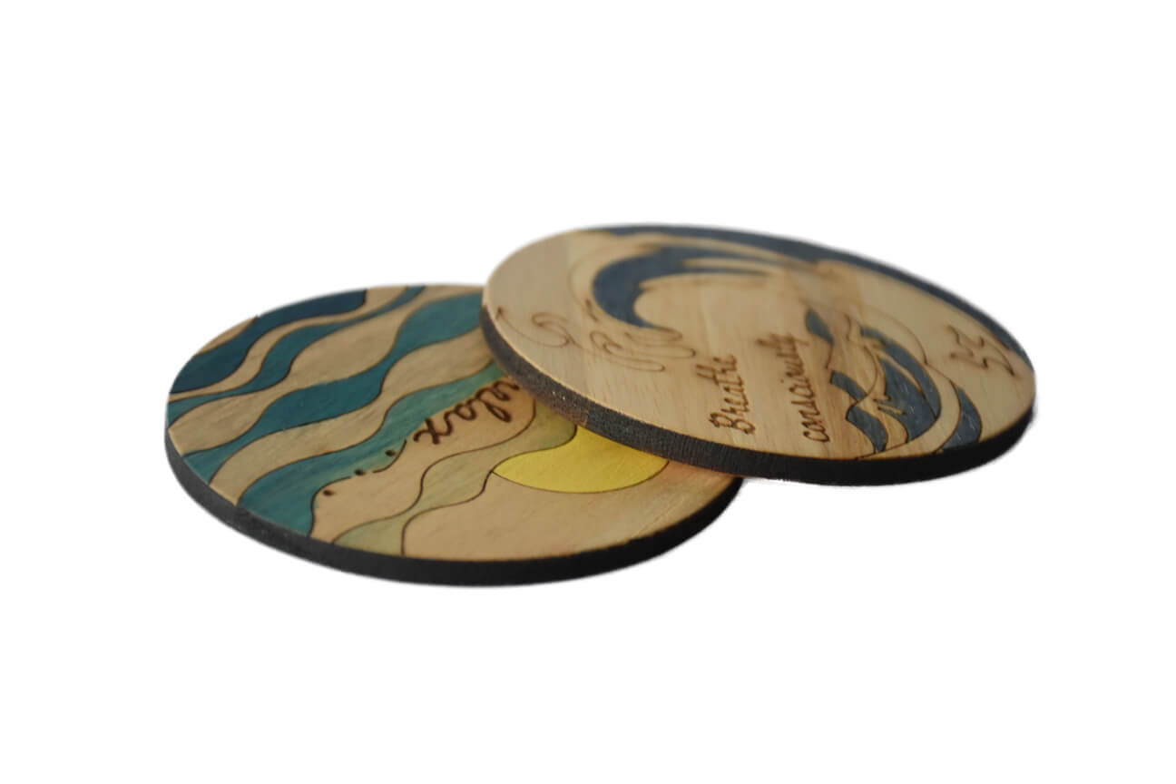 Calm Coasters -(Set of 2)