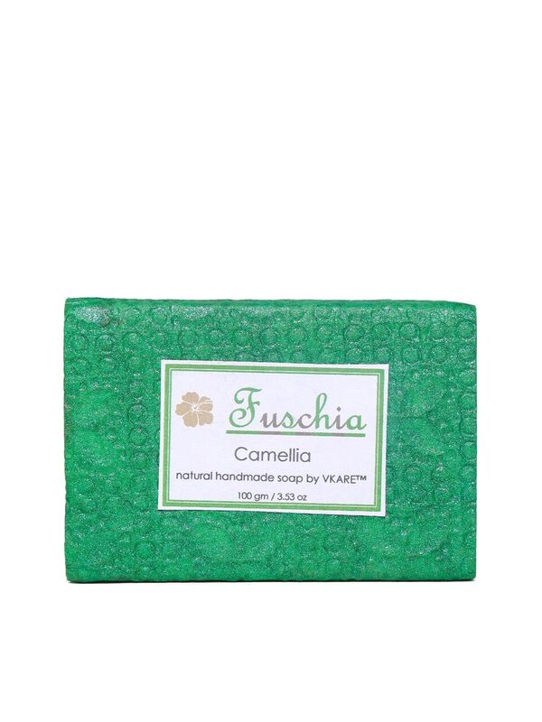 Handmade Camellia Natural Glycerine Soap (Green Tea)