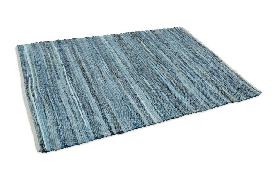 Upcycled Denim Rug - Rectangle