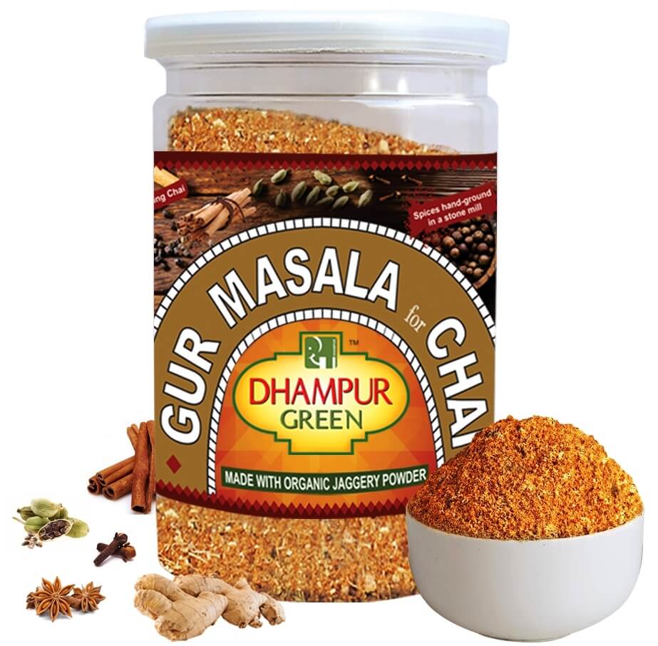 Dhampur Green gur Masala for Chai-250 gms