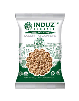 Organic Dollar Chickpeas - 500 GMS