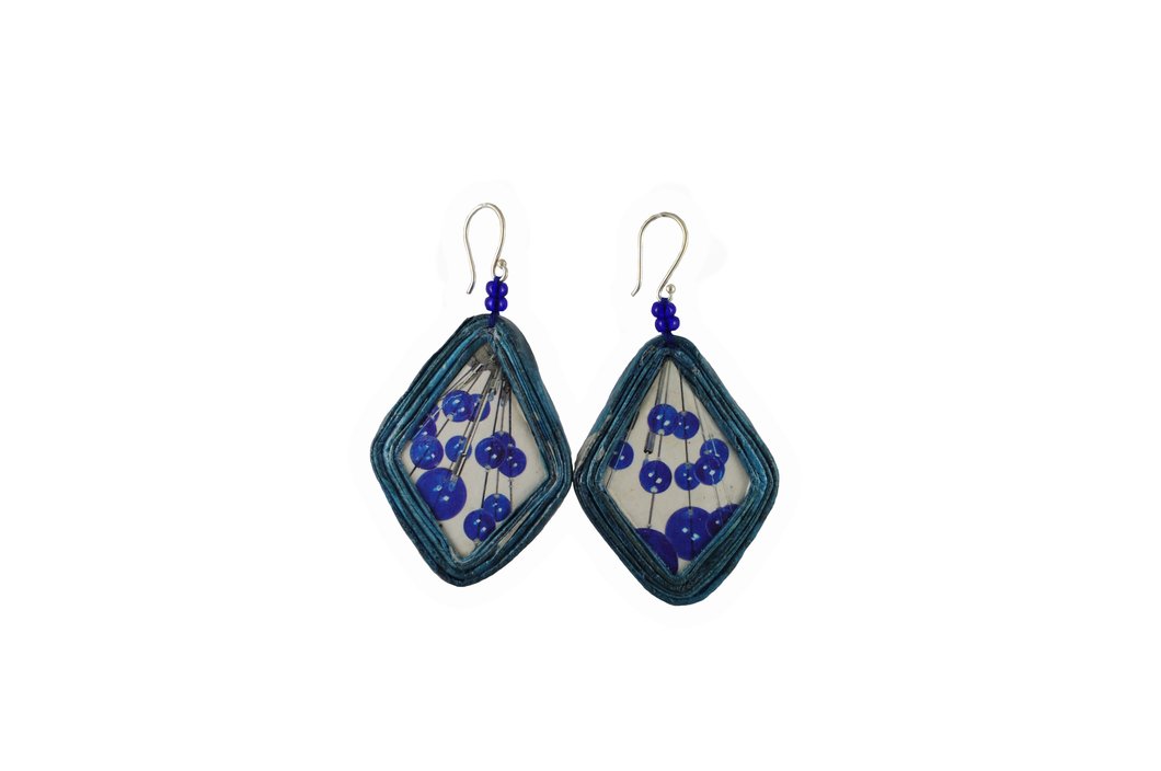 Recycled Earrings - Selvi