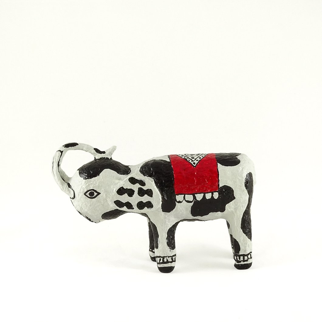 Recycled Elephant - Cow Print (Small)