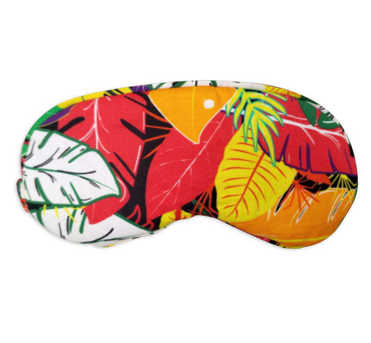 Organic Eco Friendly Eye Mask - Wandering Bird Print