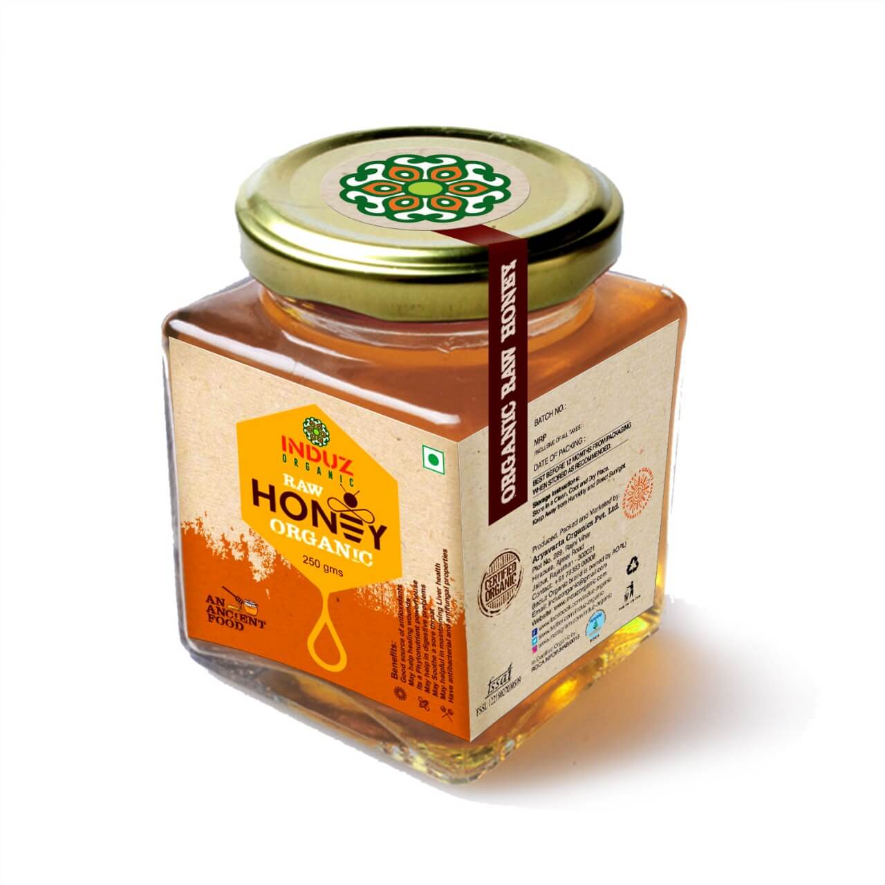 Organic Raw Honey - 300 gms