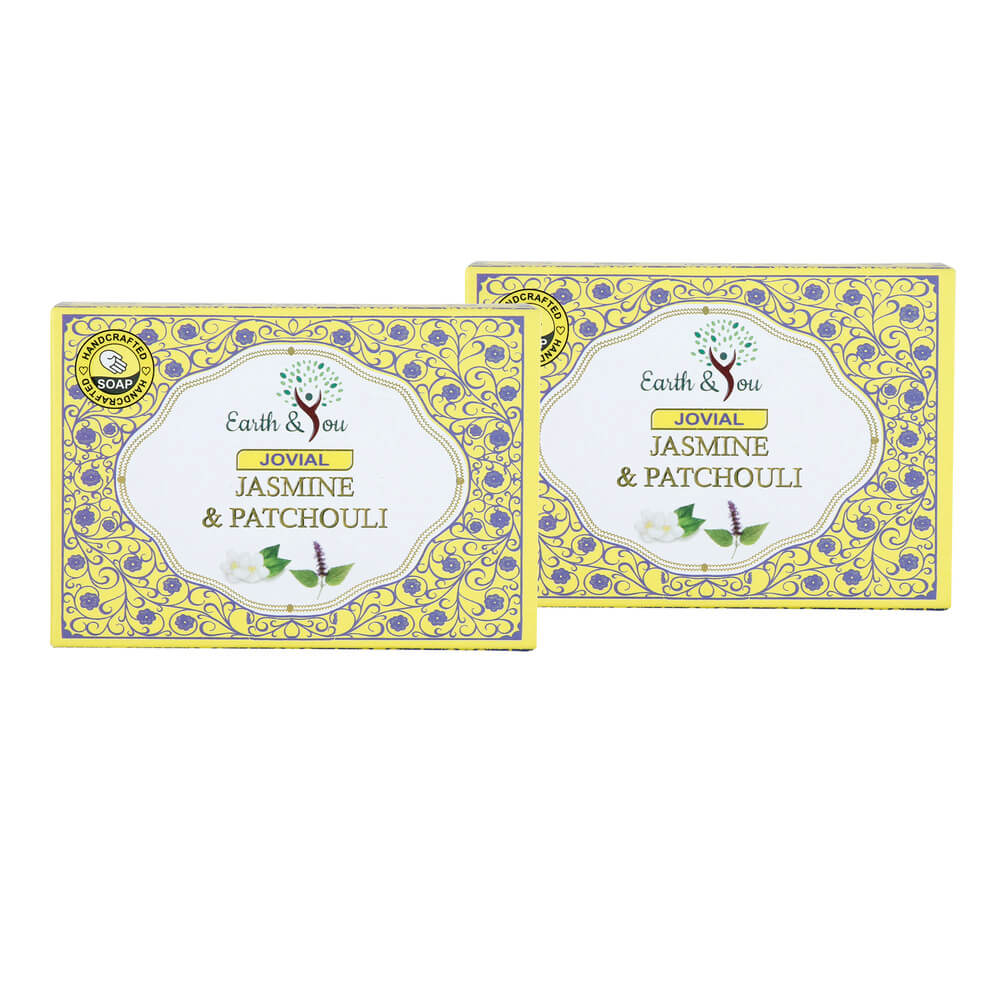 Jovial Jasmine & Patchouli Soaps -(Set of 2)