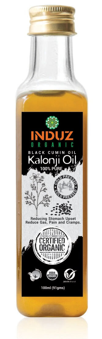 Organic Black Cumin Oil/Kalonji oil (Cold Pressed)- 100 ML