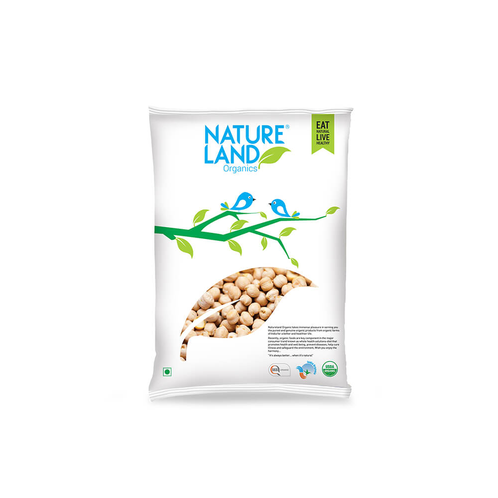 Organic Kabuli Chana (500gm)