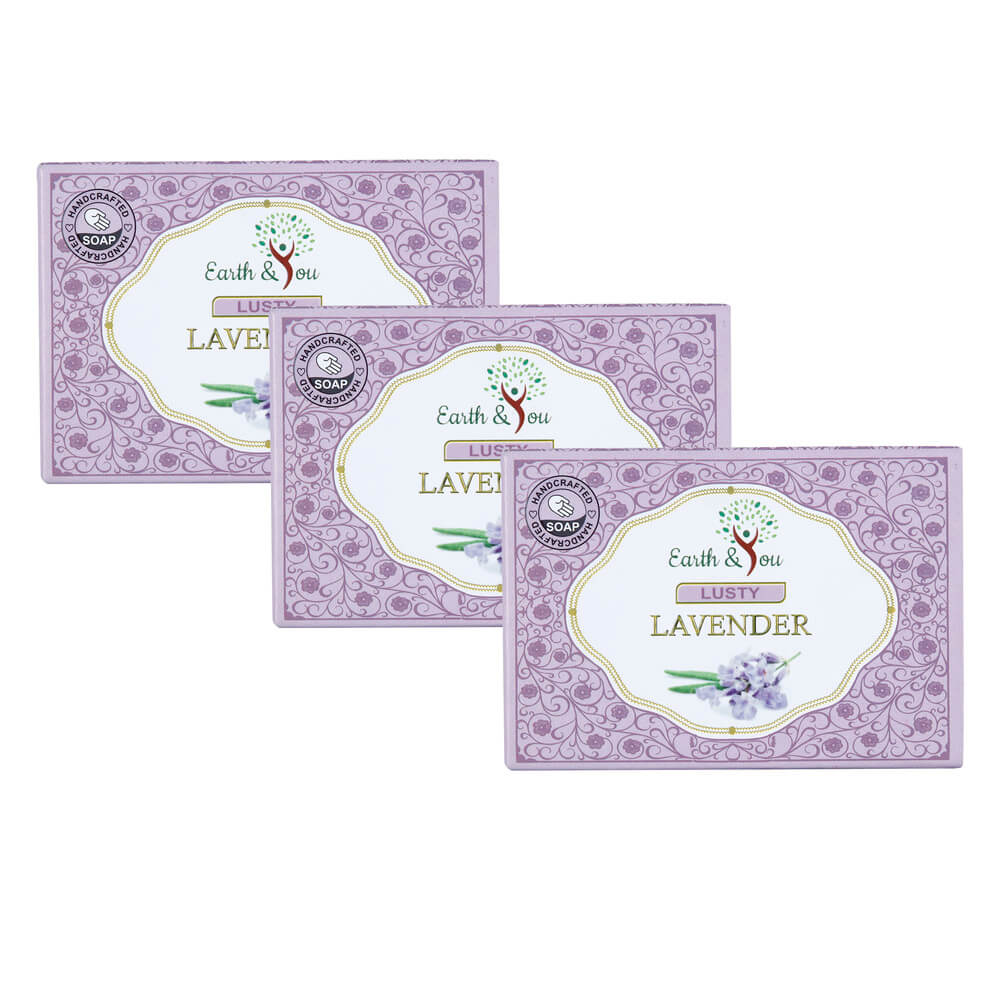 Lusty Lavender Soaps - (Set of 3)