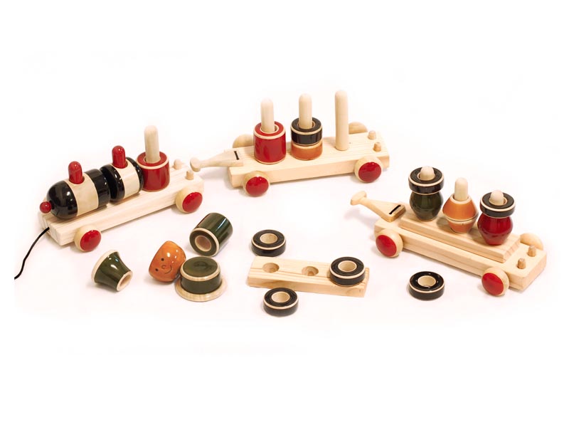 Eco-friendly Pull Toy - Train