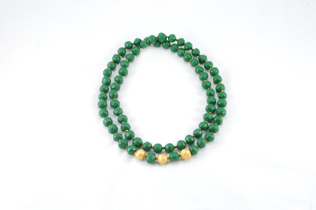 Smart Necklace Pearl - Large (Green)