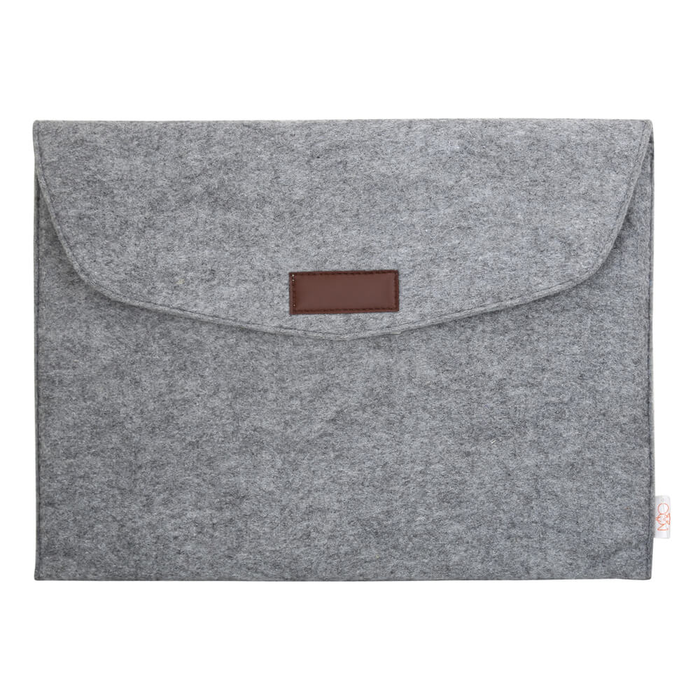 Basic felt Laptop Sleeve - grey