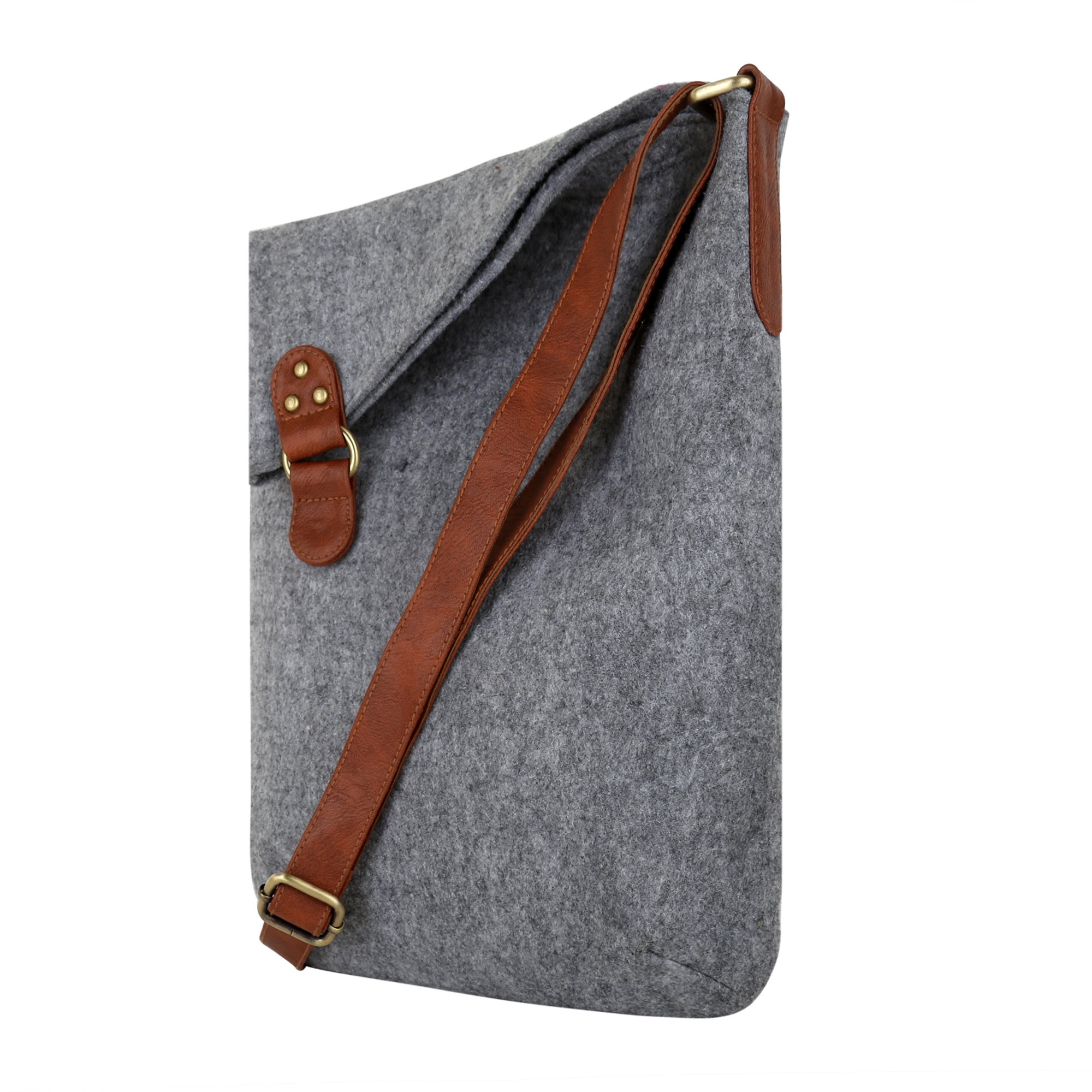 OON Sling Bag Felt Unisex Unique Grey