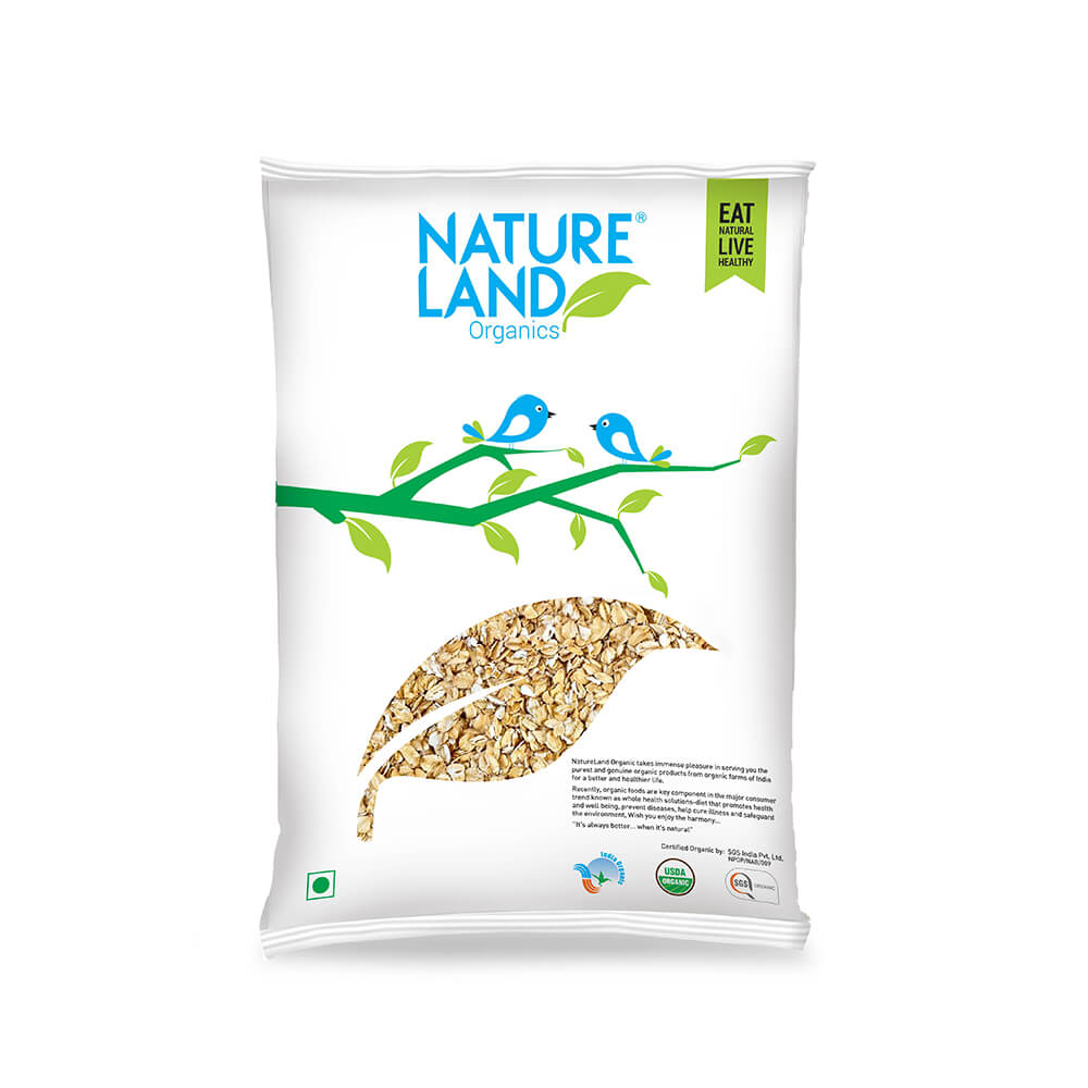 Organic Oat Flakes (250gm)