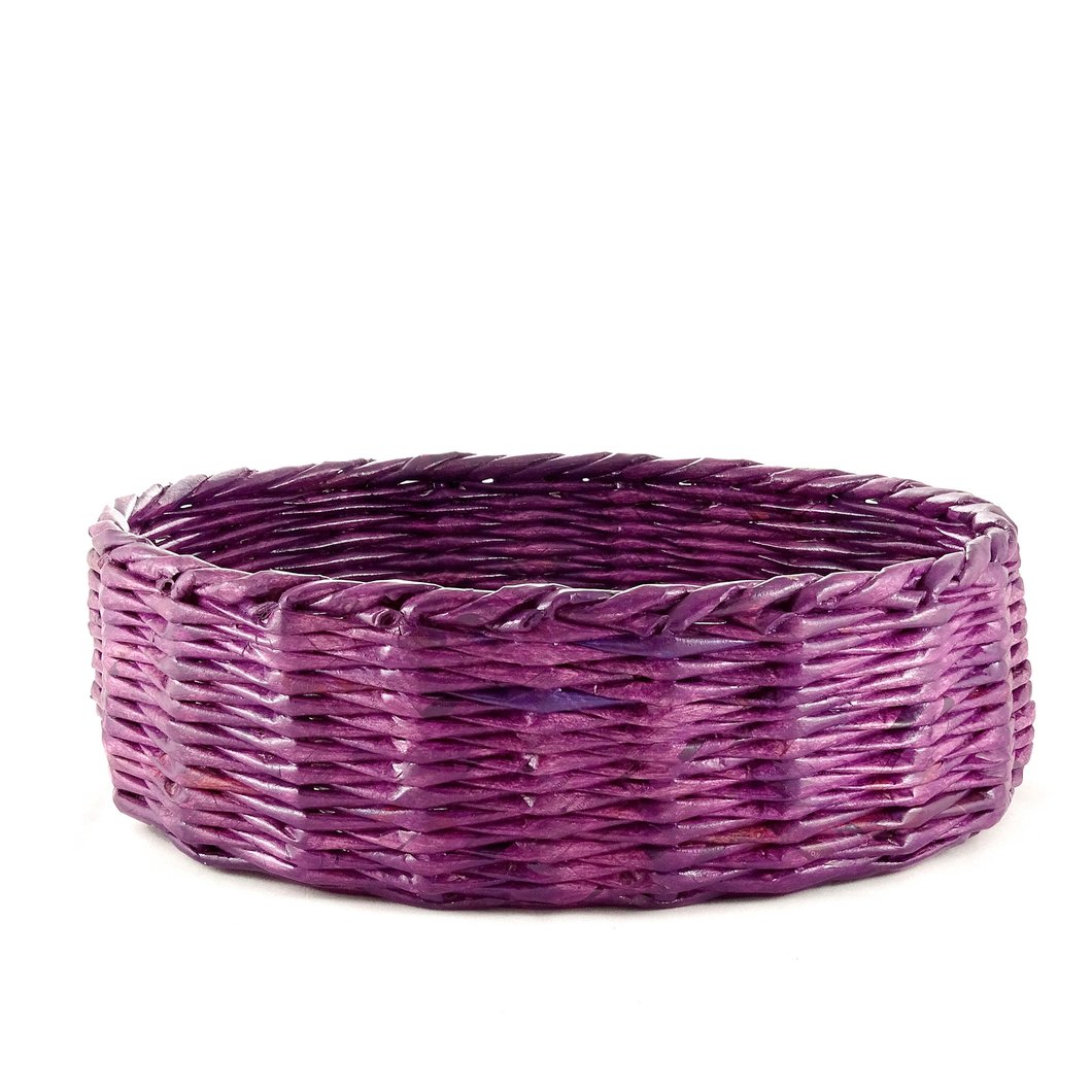 Eco-friendly Oval Basket - Extra Large (Purple)