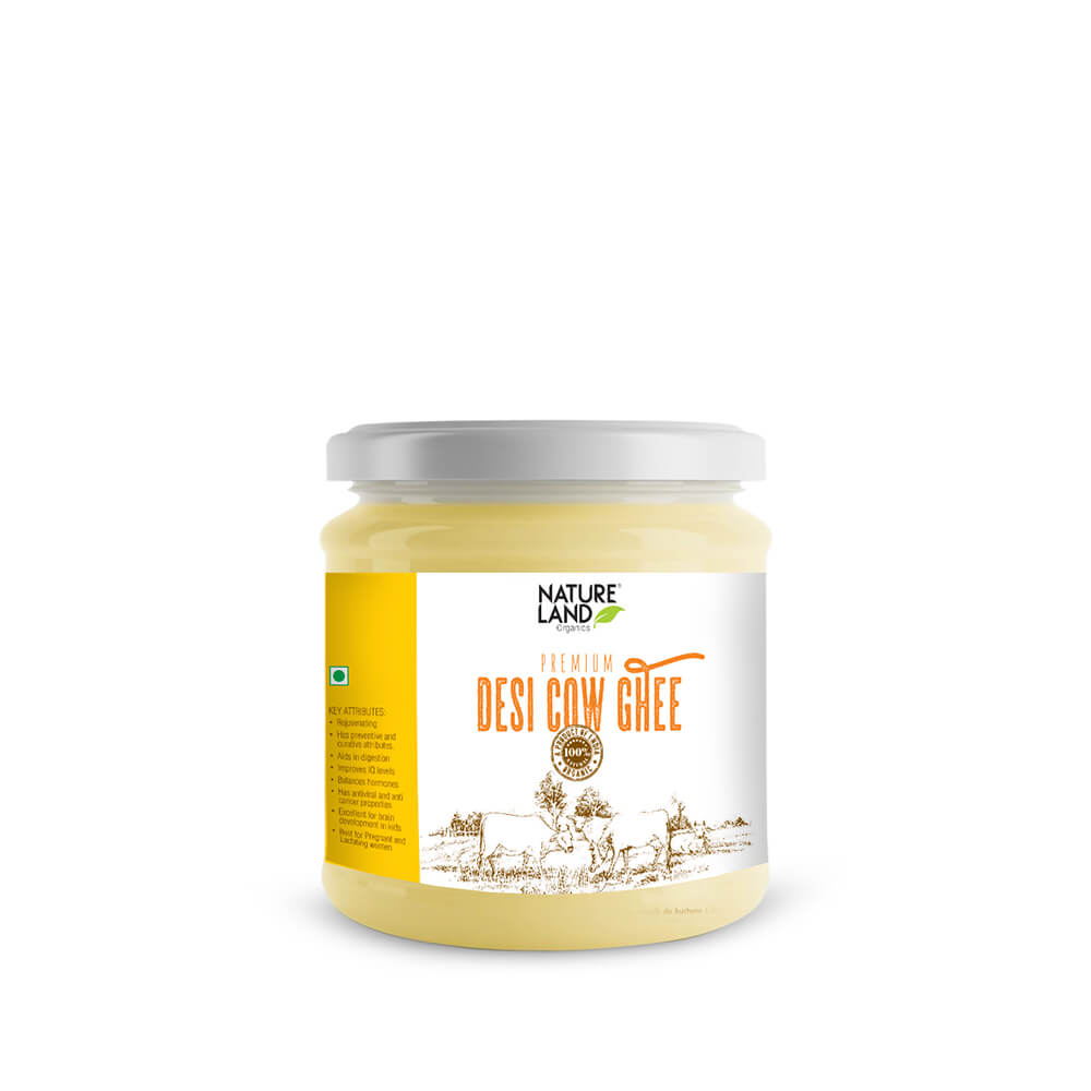 Organic Premium Cow Ghee (400ml)