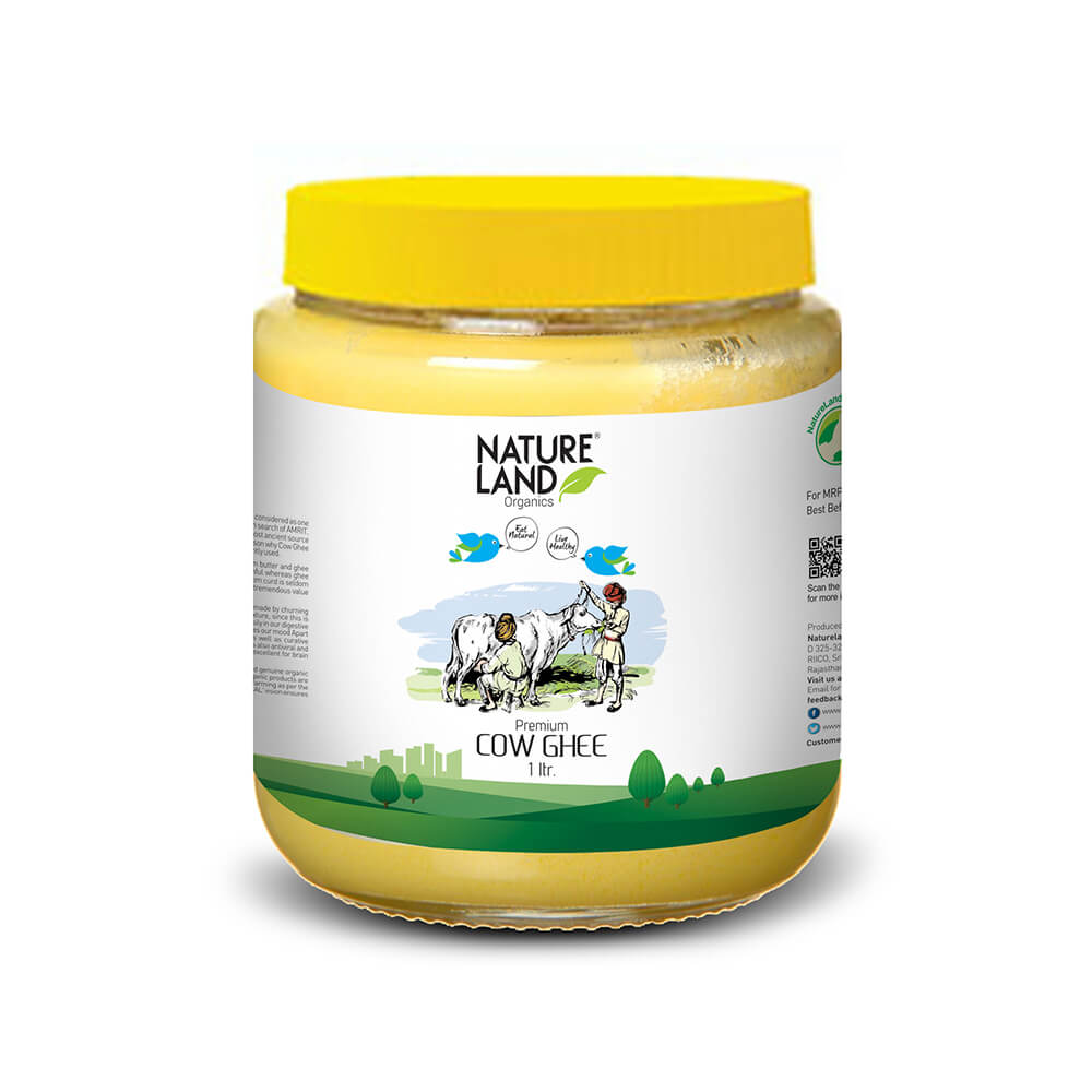 Organic Premium Cow Ghee (1 ltr.)