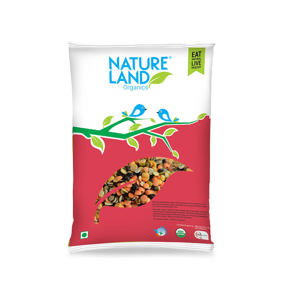 Organic Panchrangi Dal (500gm)