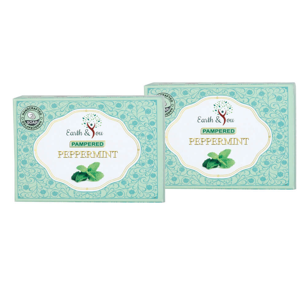 Pampered Peppermint Soaps - (Set of 2)