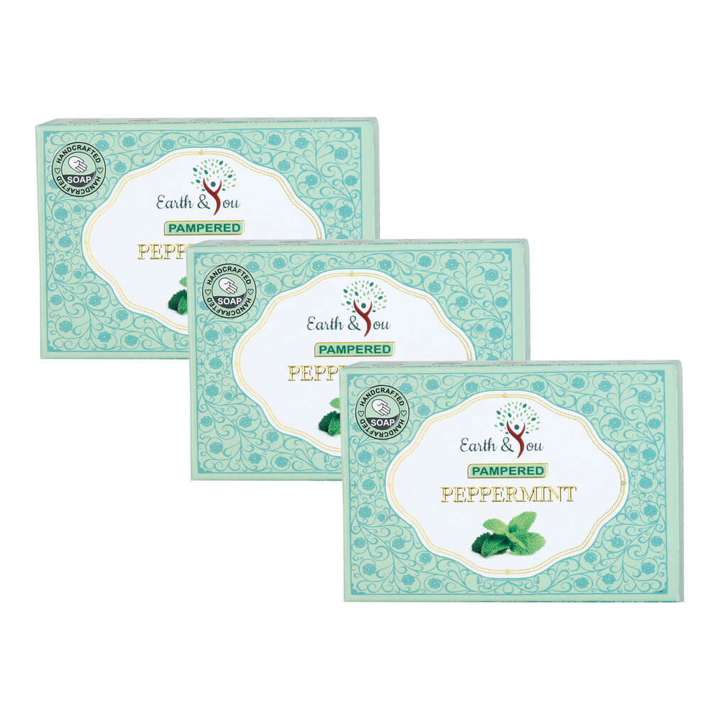 Pampered Peppermint Soaps - (Set of 3)