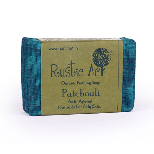 Rustic Art Organic Patchouli Soap (Anti - Ageing)