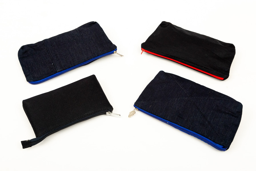 Pencil/Stationary pouch - black(Price per pc)