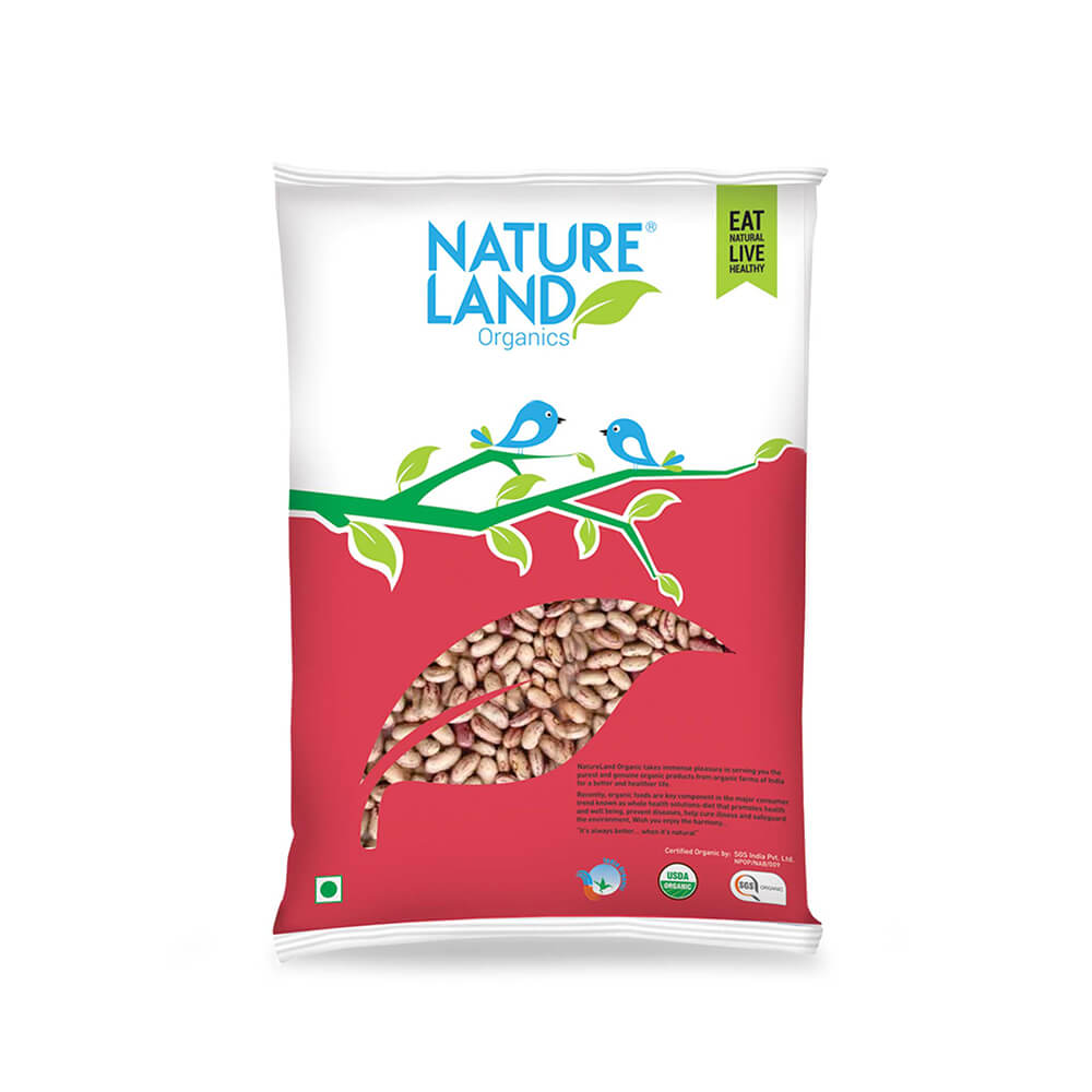 Organic Rajma Chitra (500gm)