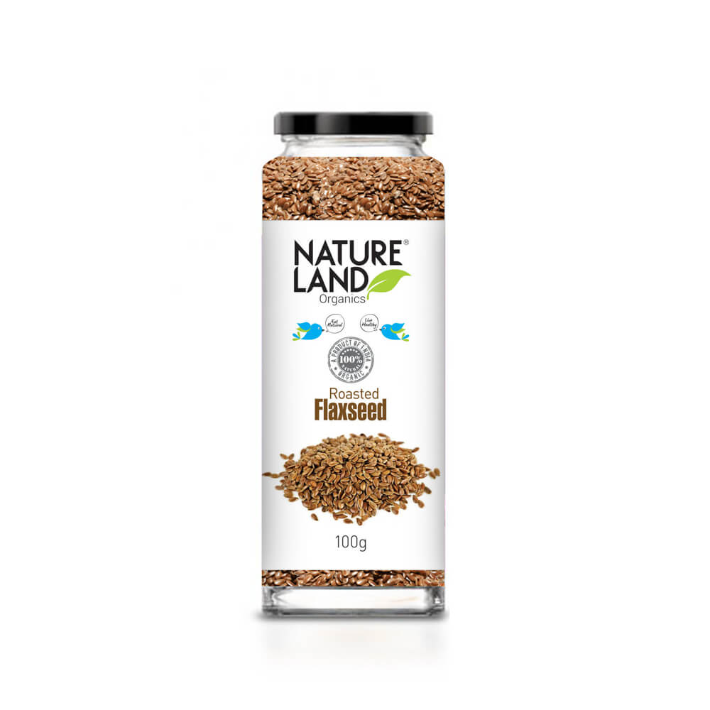 Organic Roasted Flaxseed (100gm)