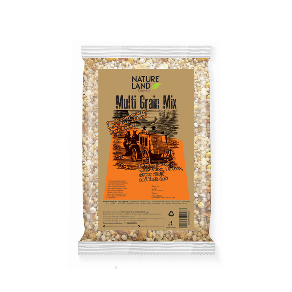 Organic Roasted Multi Grains Mix (150gm)