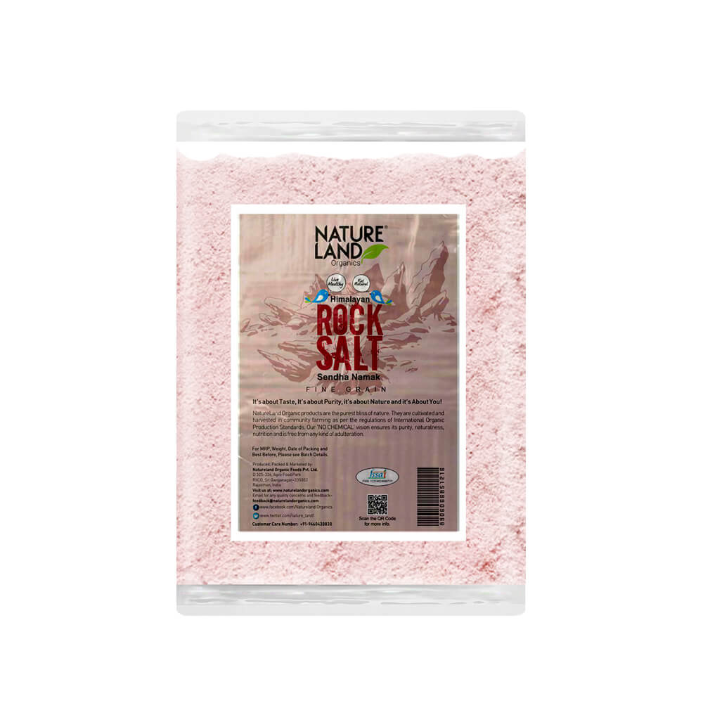 Organic Himalayan Pink Rock Salt (500gm)